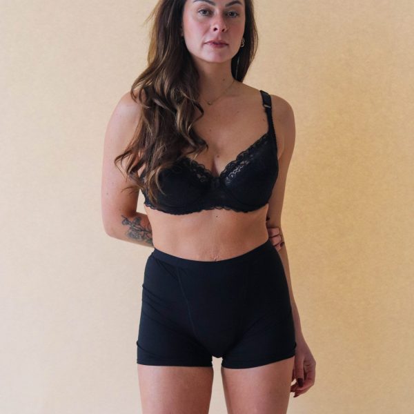 Boxershort High-Waist | Menstruatie Ondergoed | Bamboe | 4 lagen